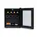Alt View 13. NewAir - 16-Bottle Wine Cooler with Mirrored Double-Layer Tempered Glass Door & Compressor Cooling, Digital Temperature Control - Black.