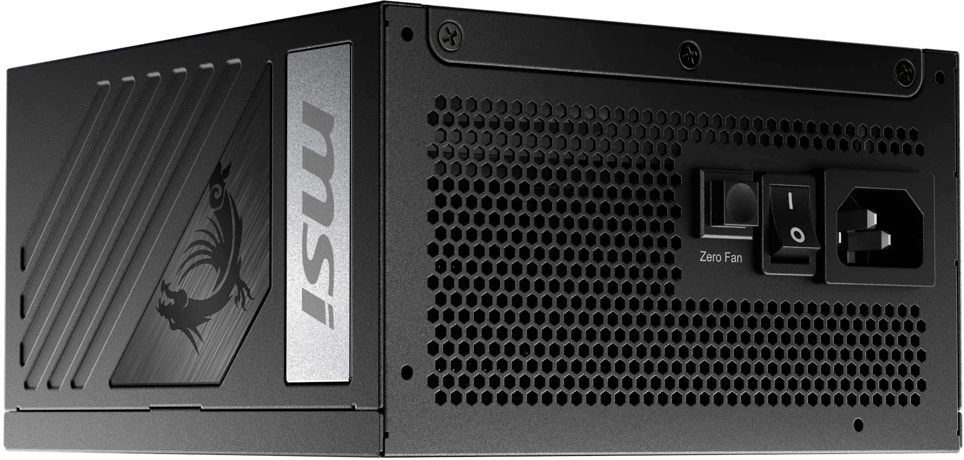 MSI MPG A850G PCIE 5 Full Modular – 80 Plus Gold 850W 100% Japanese 105°C  Capacitors – ATX 3.0 Gaming Power Supply Black MPG A850G PCIE 5 - Best Buy
