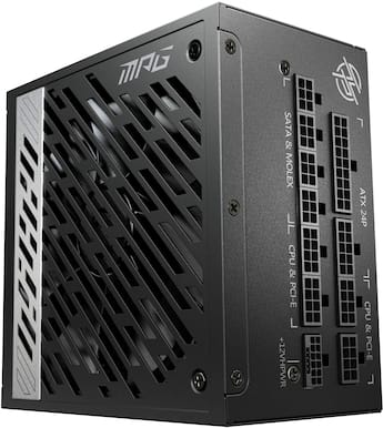 MSI MPG A850G PCIE 5 Full Modular – 80 Plus Gold 850W 100 MSI MPG A850G PCIE 5 Full Modular – 80 Plus Gold 850W 100