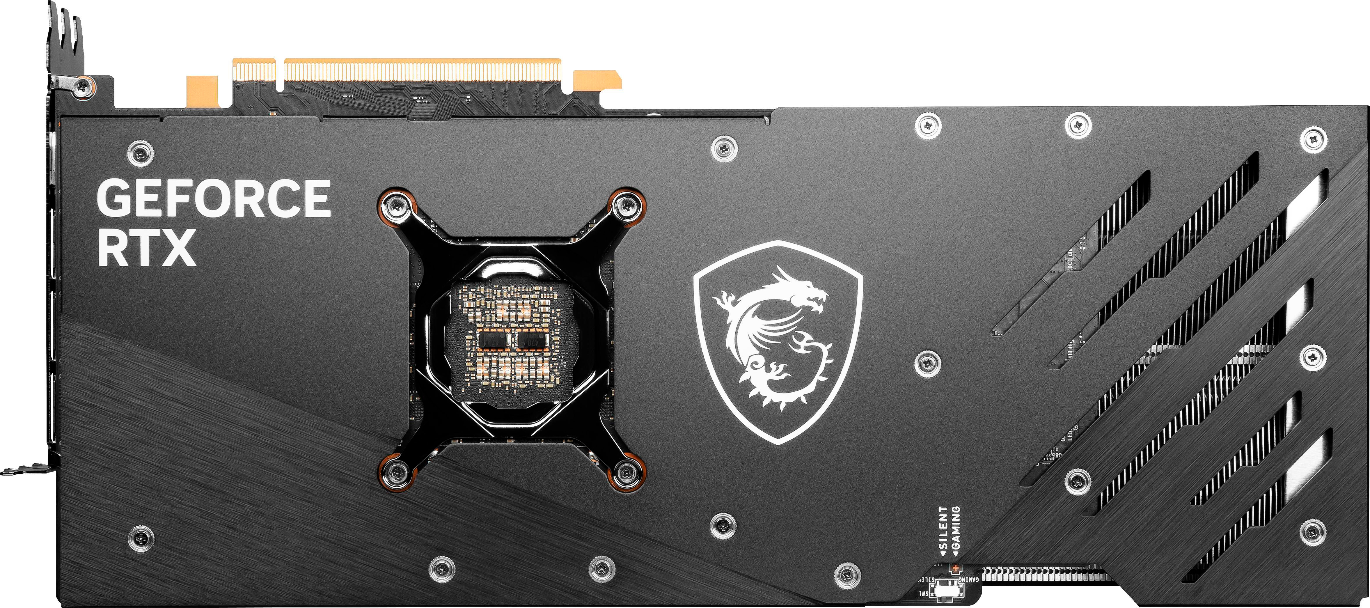 MSI NVIDIA GeForce RTX 4080 16GB GAMING X TRIO 16GB DDR6X PCI 4.0 Graphics Card Black RTX 4080 16GB GAMING X TRIO - Best Buy