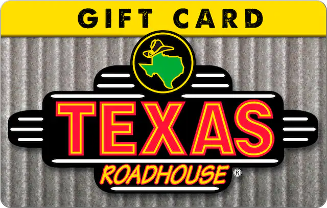 Front. Texas Roadhouse - $50 Gift Card.