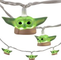 Star Wars - Baby Yoda 10ft LED String Light, 5000K Cool White,  Indoor/Outdoor - Front_Zoom