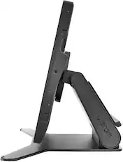 Front. Wacom - Cintiq Pro 27 Stand - Black.