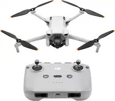 Alt View 11. DJI - Mini 3 Drone with Remote Control - Gray.