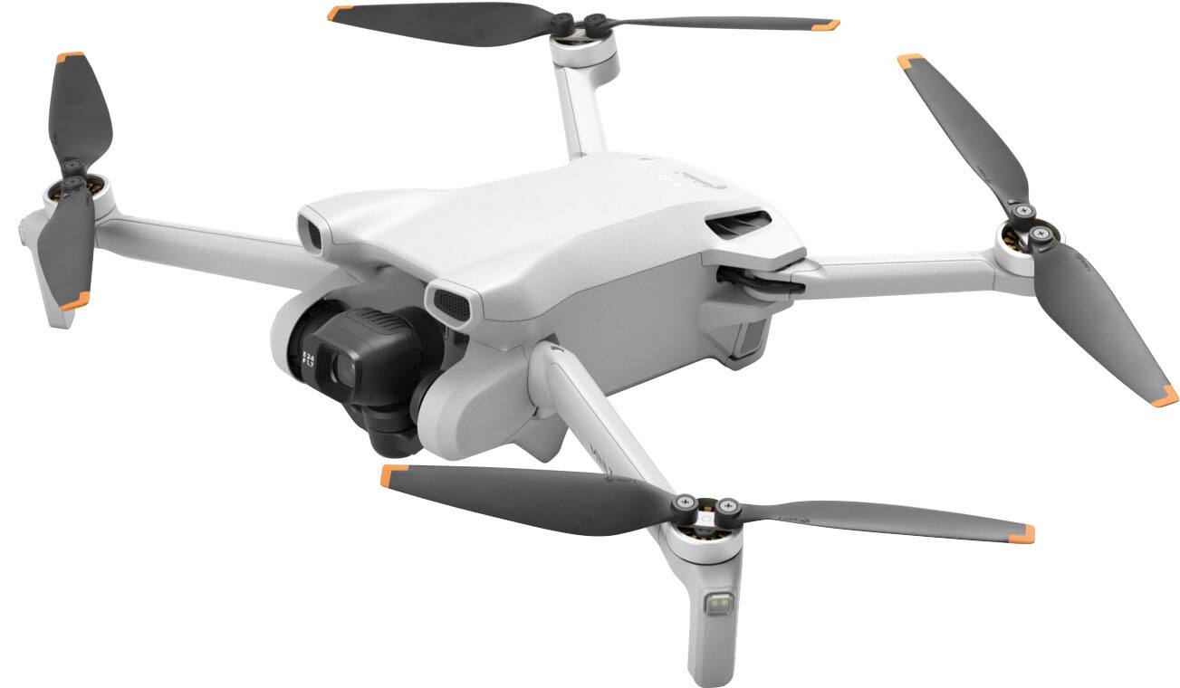 Alt View 13. DJI - Mini 3 Drone with Remote Control - Gray.