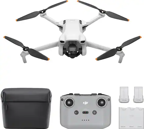 Alt View 11. DJI - Mini 3 Fly More Combo Drone with Remote Control - Gray.