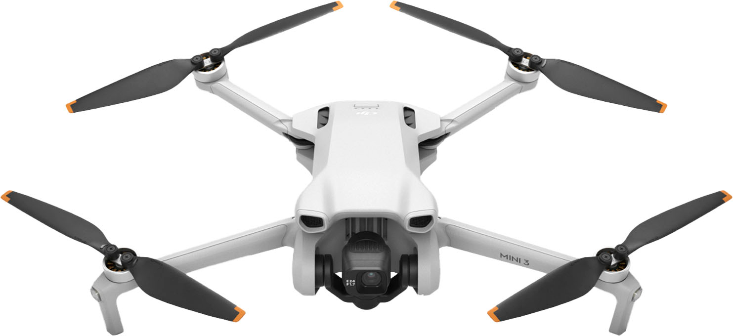 DJI Mini 3 Fly More Combo Drone and Remote Control with Built-in 