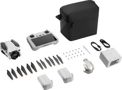 DJI Mini 3 Fly More Combo Drone and Remote Control with DJI Mini 3 Fly More Combo Drone and Remote Control with