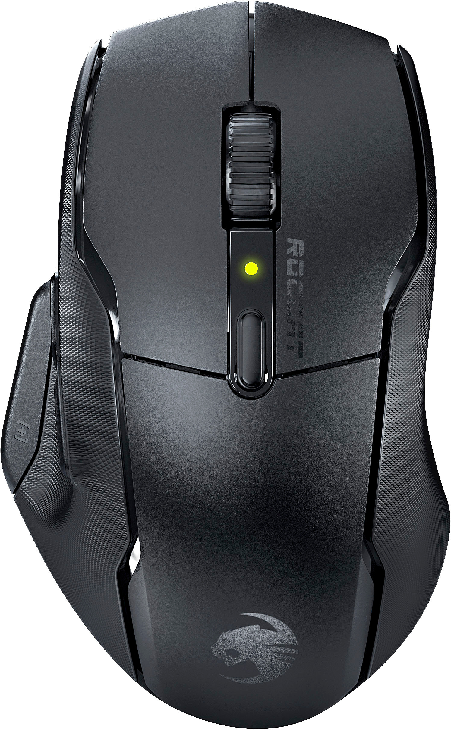 with Button Ergonomic Black Buy Kone Wireless ROC-11-450-01 Gaming Mouse Air - Programmable Best Design ROCCAT Optical
