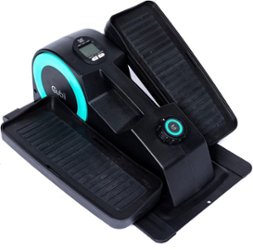Cubii - JR2+ Seated Elliptical with Bluetooth Connectivity, Low Impact Exercise for Home or the Office - Aqua - Angle_Zoom