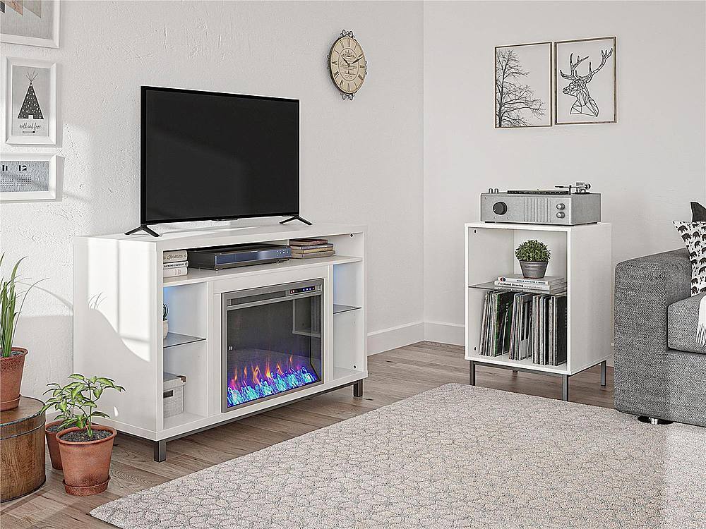 Ameriwood home lumina fireplace deals stand for tvs