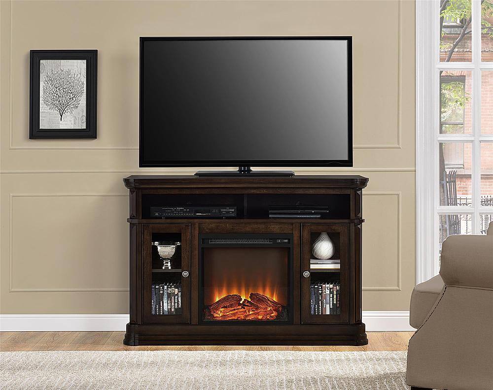 Customer Reviews: Ameriwood Home Brooklyn Electric Fireplace TV Console ...