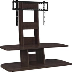 Ameriwood Home - Galaxy TV Stand with Mount for TVs up to 65" - Espresso - Front_Zoom