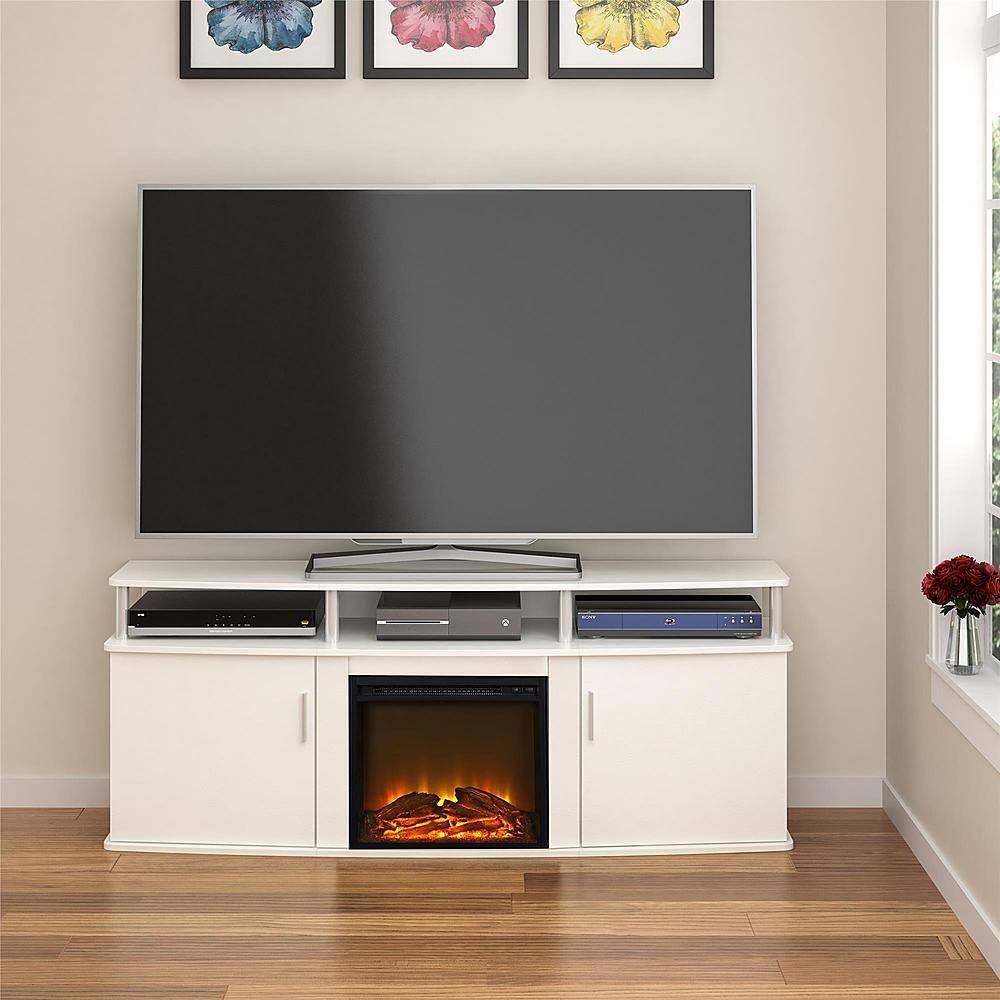 Customer Reviews: Ameriwood Home Carson Electric Fireplace TV Console ...