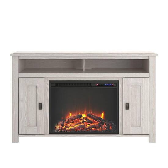Best buy tv online stands with fireplace