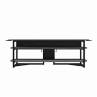 Ntense - Quest Gaming TV Stand for TVs up to 65" - Gray - Front_Zoom