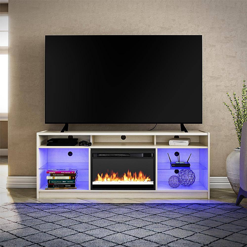 Customer Reviews Ameriwood Home Luna Fireplace TV Stand for TVs up to