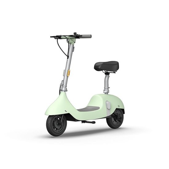 OKAI Ceetle Electric Scooter with Foldable Seat w/35 Miles Range & 15.5mph Max Speed EA10C-Green - Best Buy