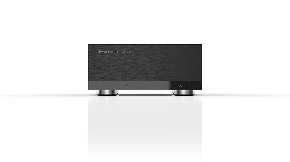 Angle. Bowers & Wilkins - CDA-2HD 500W 2-Channel DSP Amplifier - Black.