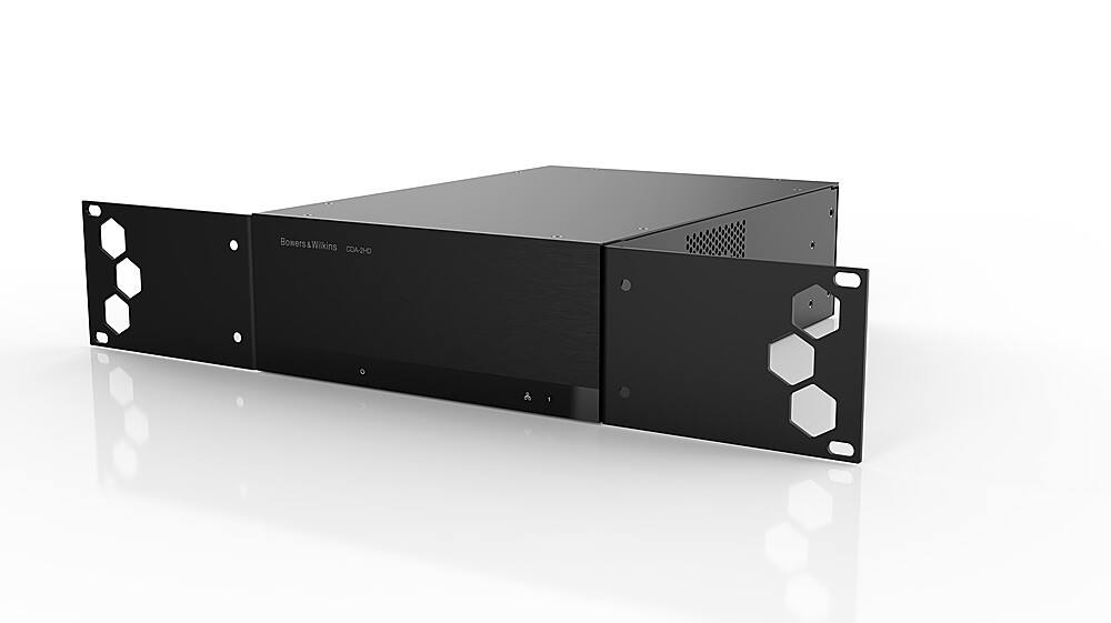 Alt View 11. Bowers & Wilkins - CDA-2HD 500W 2-Channel DSP Amplifier - Black.