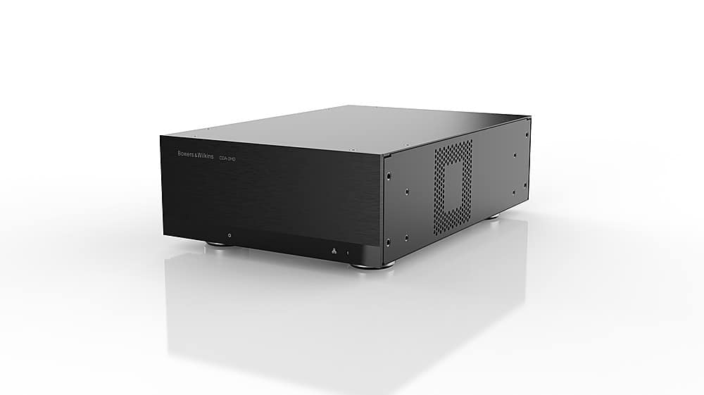 Left. Bowers & Wilkins - CDA-2HD 500W 2-Channel DSP Amplifier - Black.