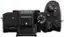 Top. Sony - Alpha 7R V Full-frame Mirrorless Camera with Interchangeable Lens (Body Only) - Black.