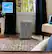 Left. GE - 50-Pint Energy Star Portable Dehumidifier with Smart Dry for Wet Spaces - Grey.