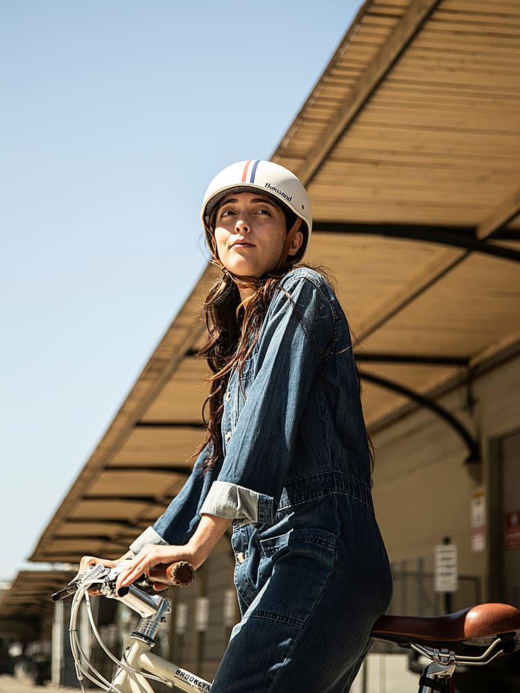 Alt View 22. Thousand - Heritage Bike and Skate Helmet - Speedway Creme.
