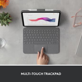 Logitech Combo Touch Keyboard and Trackpad Case for Apple iPad Logitech Combo Touch Keyboard and Trackpad Case for Apple iPad