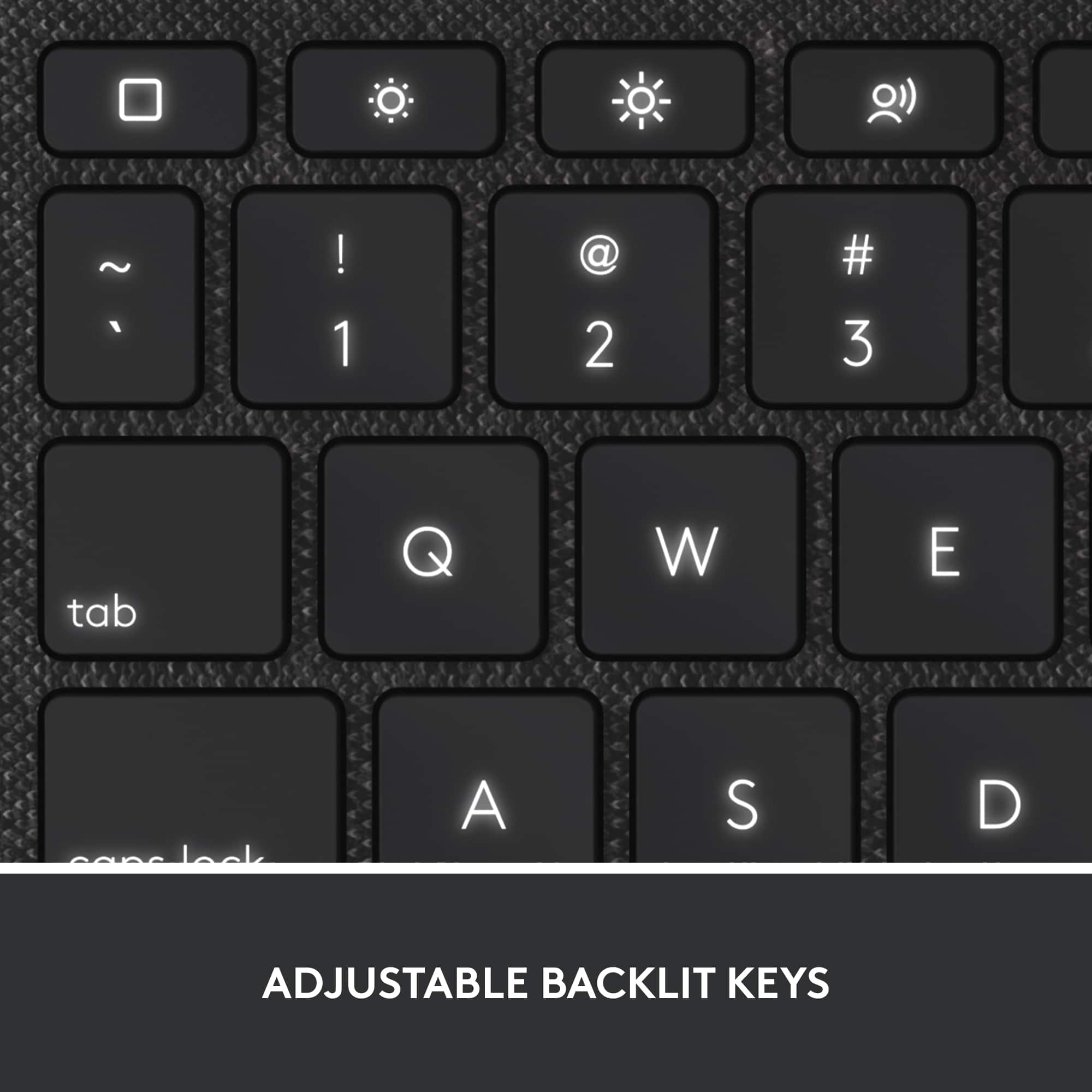 Adjustable Backlit Keys