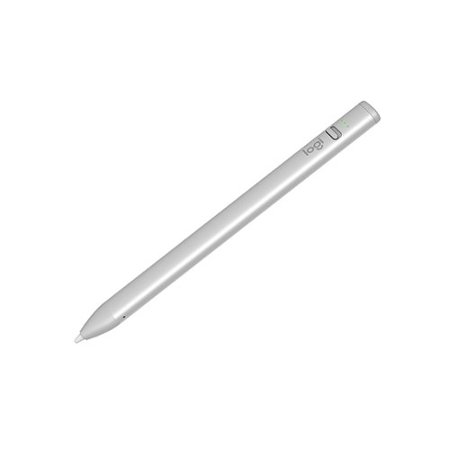 Logitech - Crayon Digital Pencil for All Apple iPads (2018 releases and later) with USB-C ports - Silver