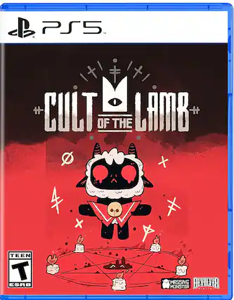 Front. Devolver Digital - Cult of the Lamb. - T (Teen 13+)