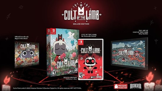 Jogos para Nintendo Switch Cult Of The Lamb Deluxe Edições