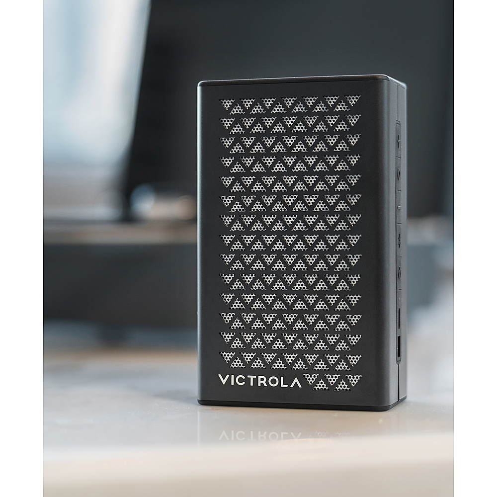 Victrola Music Edition 1 Portable Bluetooth Speaker Black VPB-200