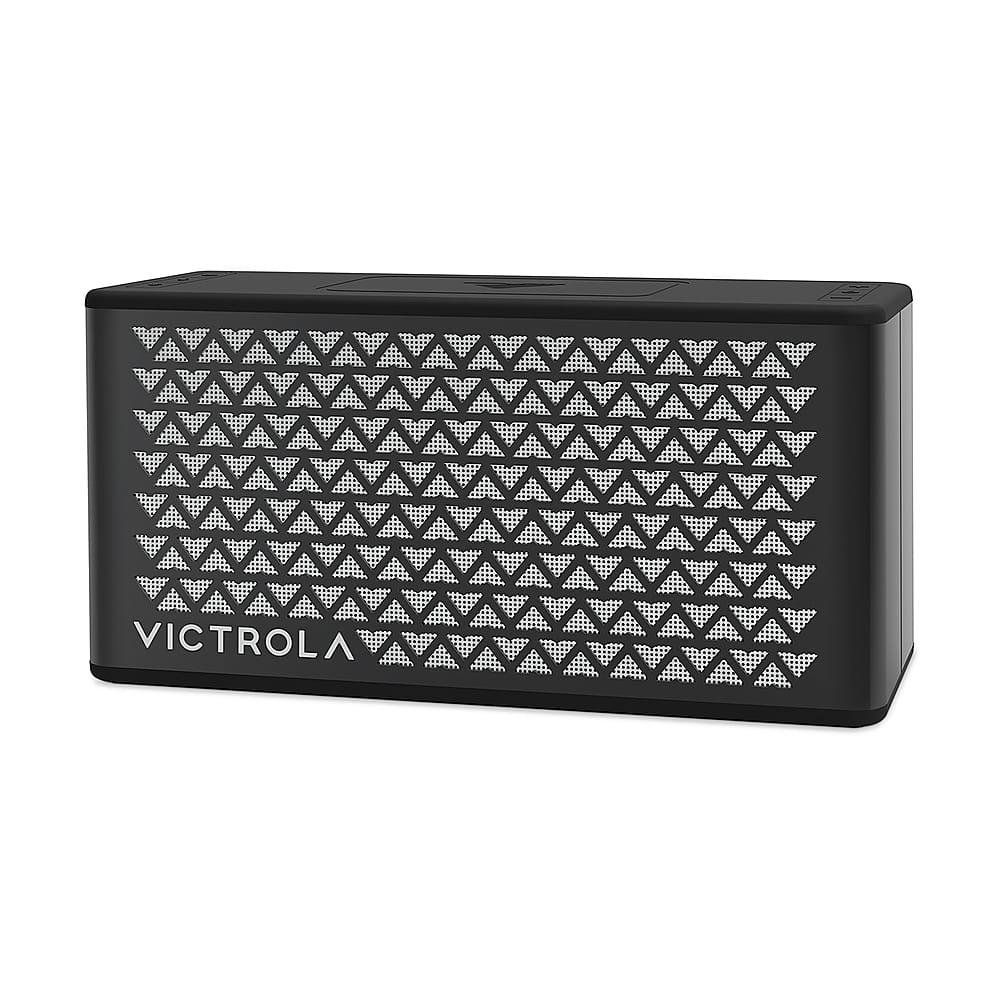 Victrola - Music Edition 2 Tabletop Bluetooth Speaker - Black - Angle_Zoom