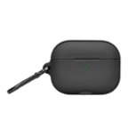 Insignia™ - Silicone Case for Apple AirPods Pro (2nd generation) (USB-C and Lightning) - Black