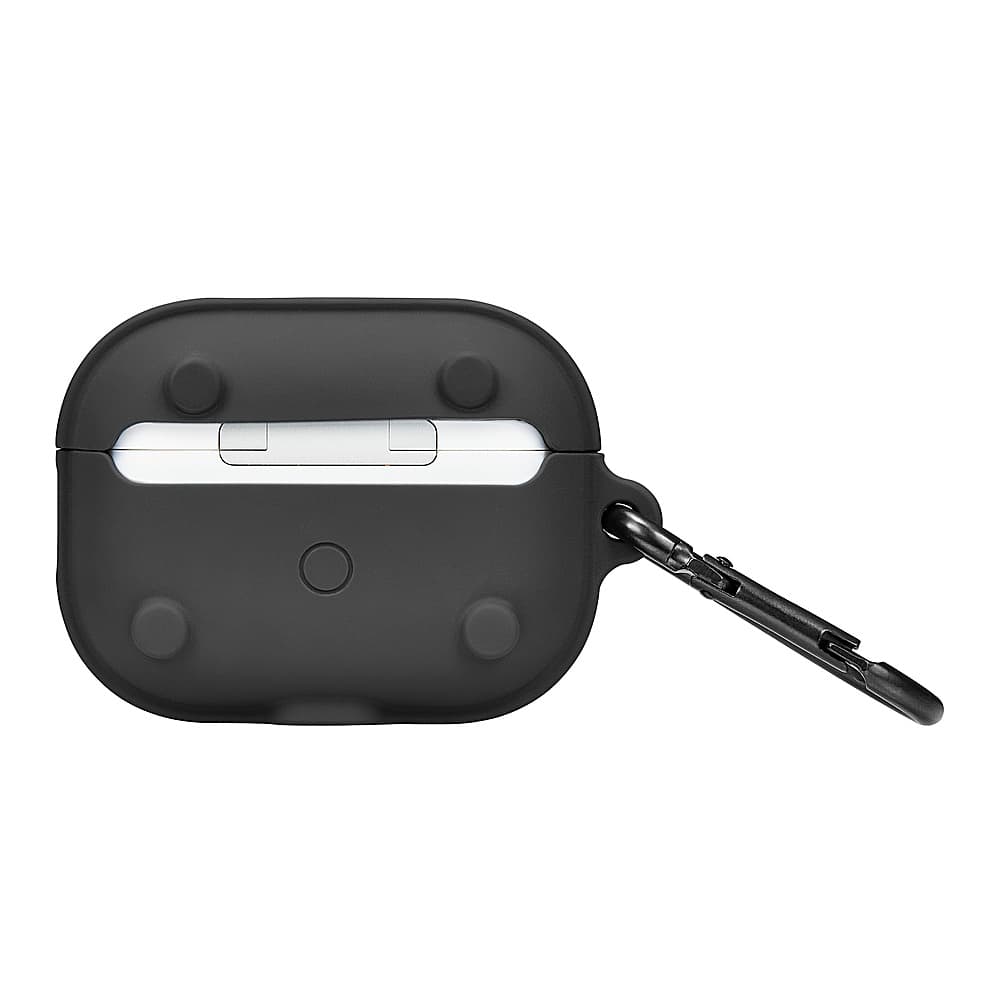 Alt View 11. Insignia™ - Silicone Case for Apple AirPods Pro (2nd generation) (USB-C and Lightning) - Black.