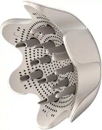 Angle. Shark - FlexStyle Curl-Defining Diffuser, Hair Drying & Styling Attachment - Beige.