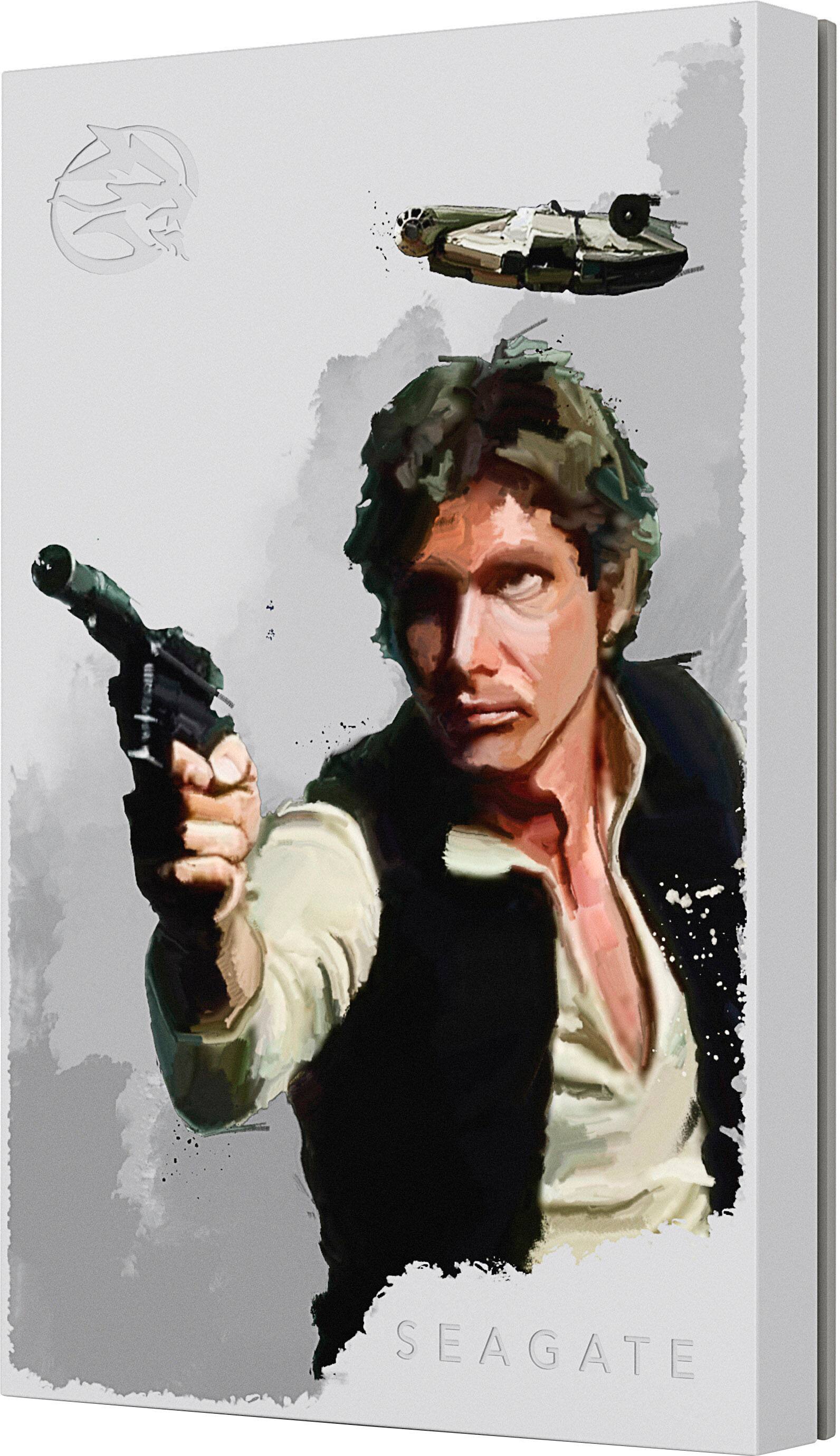 Best Buy Seagate Han Solo SE FireCuda 2TB External USB 3.2 Gen 1 Hard