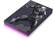 Front. Seagate - Black Panther SE FireCuda 2TB External USB 3.2 Gen 1 Hard Drive with Magenta LED Lighting - Black.