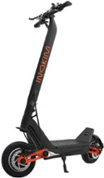 INOKIM - Oxo Super Scooter w/62 miles Max Operating Range & 40 Mph Max Speed - Black - Front_Zoom