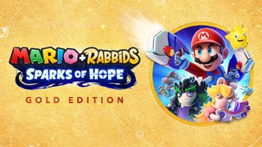 Mario + Rabbids Sparks of Hope Gold Edition - Nintendo Switch, Nintendo Switch – OLED Model, Nintendo Switch Lite [Digital] - Front_Zoom