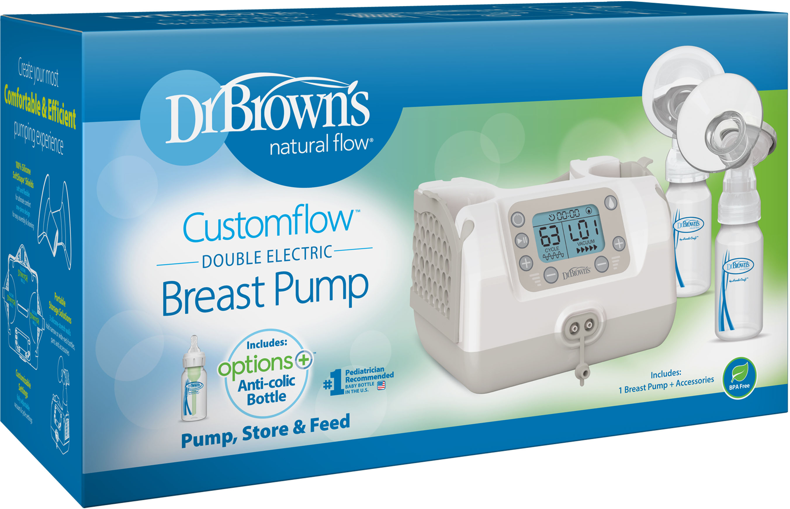 Dr. Brown's Natural Flow Electric Breast Pump - Bed Bath & Beyond