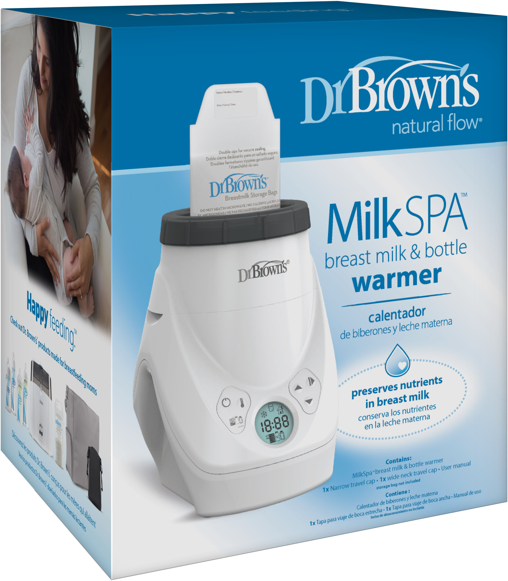 Dr. Brown's Milk Spa Breast Milk and Bottle Warmer