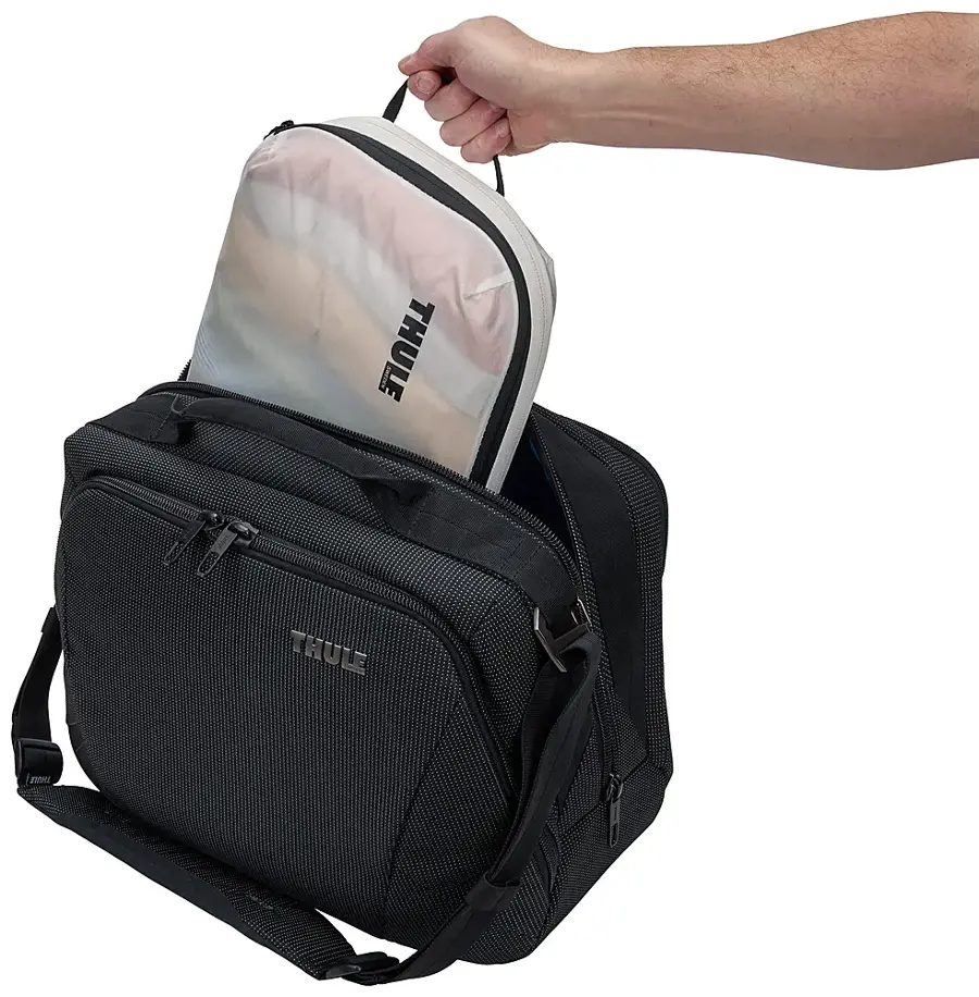 Alt View 17. Thule - Compression Packing Cube Garment Bag 2-Piece Set - White.