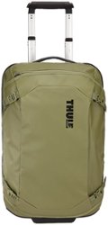 Thule - Chasm 22" Wheeled Duffel Bag - Olivine - Front_Zoom