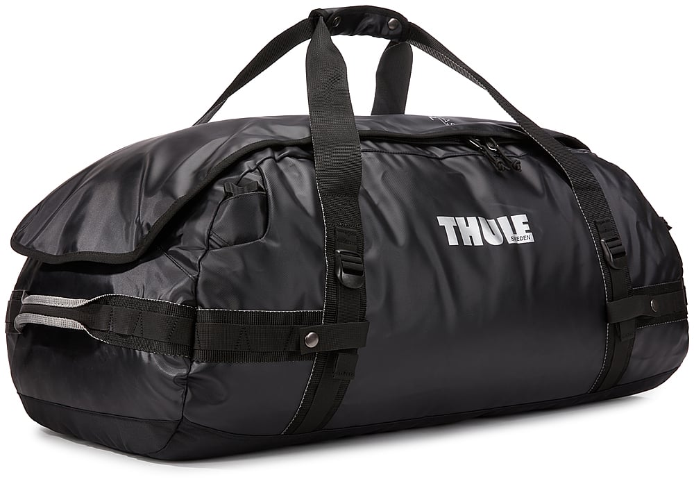 Angle View: Thule - Chasm 90L Duffel Bag - Black