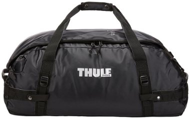 Thule - Chasm 90L Duffel Bag - Black - Front_Zoom