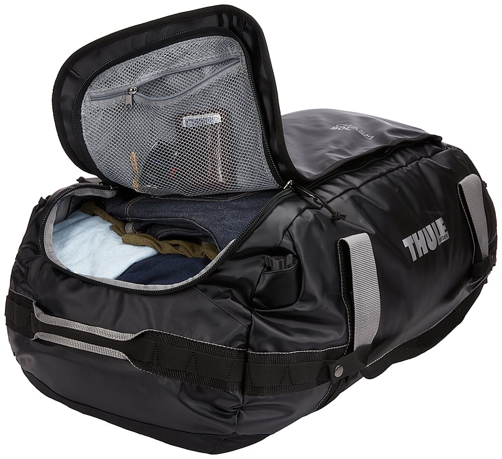 Best Buy Thule Chasm 90L Duffel Bag Black 3204417