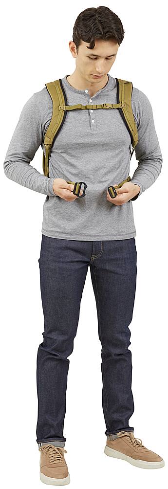 Alt View 21. Thule - Aion Travel Backpack 28L - Nutria.